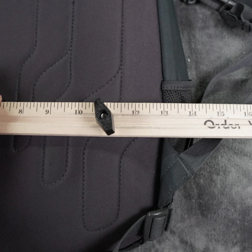 The North Face Heckler Backpack Black Grey Hiking School Bag PaddedLogo